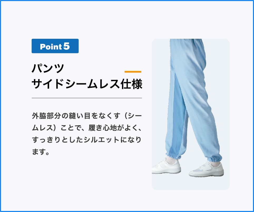 セパレート型クリーンウェア